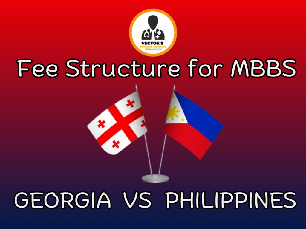 Fee Structure for MBBS in Georgia and the Philippines